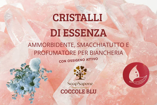 Cristalli di essenza Coccole Blu