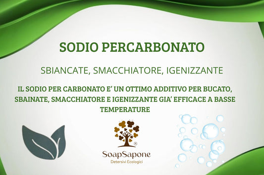 Sapone in polvere Sodio percarbonato