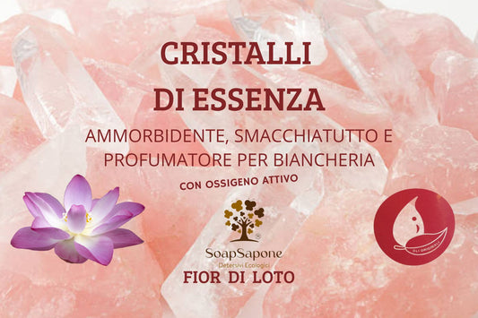 Cristalli di essenza Fior di Loto