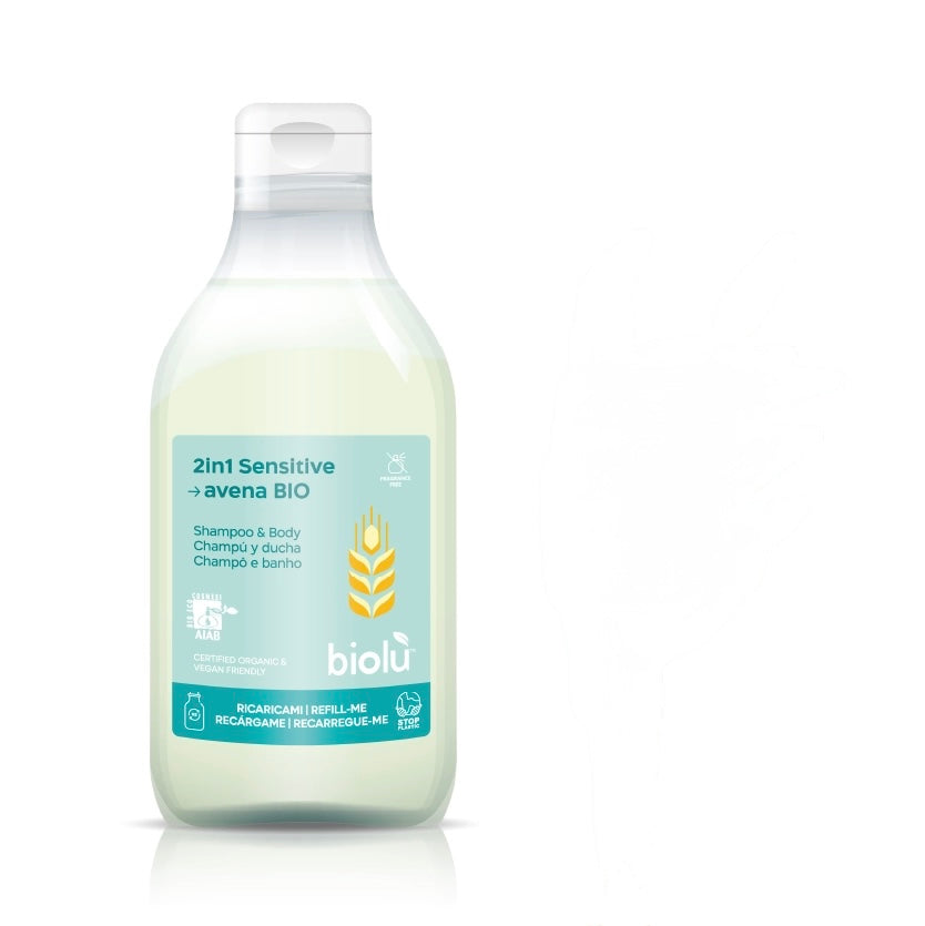 Sapone 2in1 sensitive avena Bio
